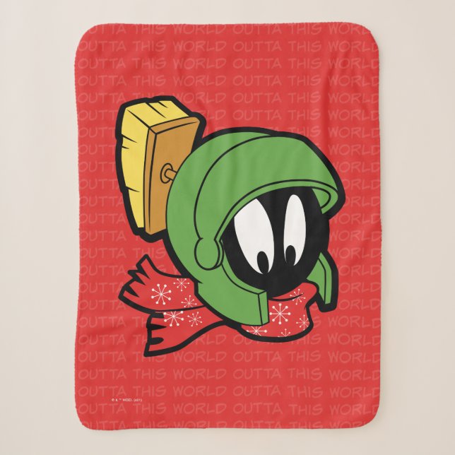 MARVIN MARTIAN™ "Outta This World" Holiday Sherpadecke (Vorderseite)