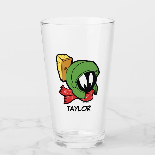 MARVIN MARTIAN™ "Outta This World" Urlaub Glas (Vorderseite)