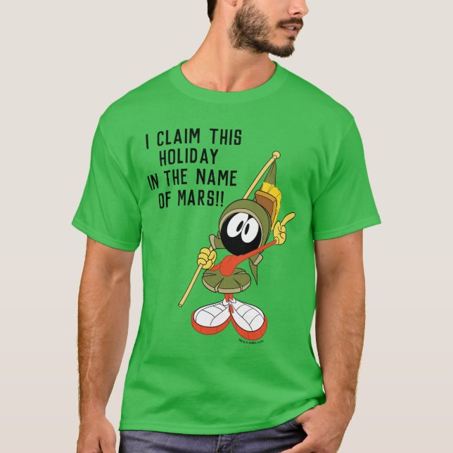 MARVIN MARTIAN™ Winterkabine T-Shirt (Vorderseite)