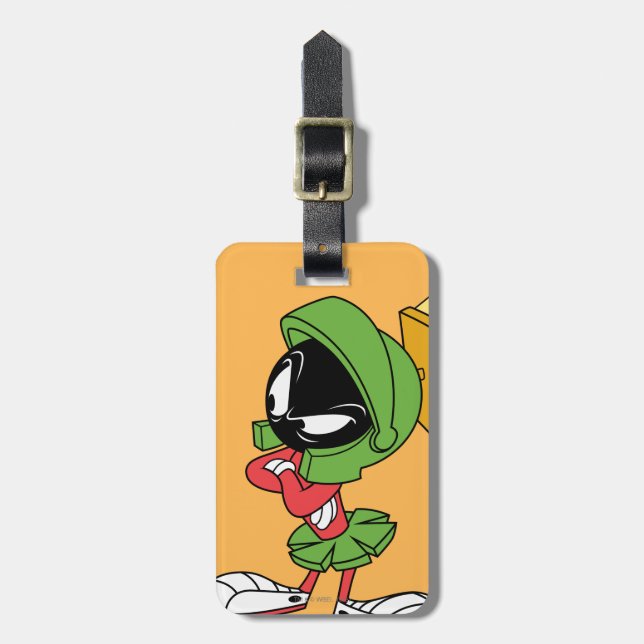 MARVIN THE MARTIAN™ Annoyed Gepäckanhänger (Vorderseite vertikal)