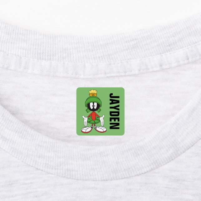 MARVIN THE MARTIAN™ Arms Open | Name hinzufügen Etiketten (Befestigt)