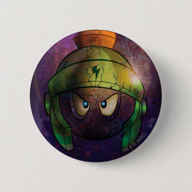 MARVIN THE MARTIAN™ Battle Hardened Button (Vorderseite)