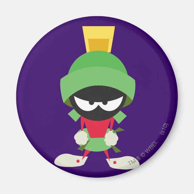 MARVIN THE MARTIAN™ bereit zum Angriff Magnet (Vorne)