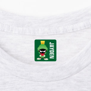 MARVIN THE MARTIAN™ bereit zum Angriff   Name hinz Etiketten