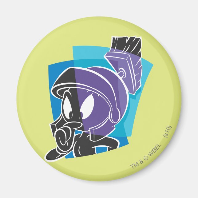 MARVIN THE MARTIAN™ Expressive 20 Magnet (Vorne)