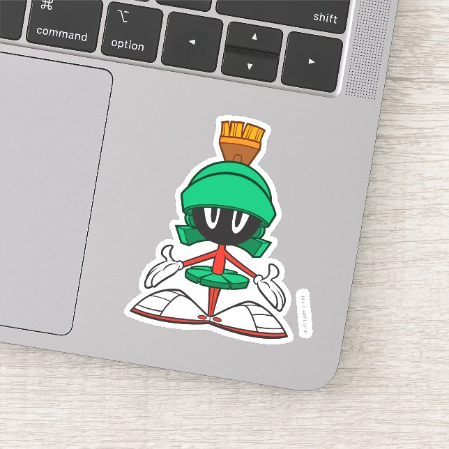 MARVIN THE MARTIAN™ Front Aufkleber (Detail)