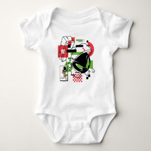 MARVIN THE MARTIAN™ Glitch Baby Strampler