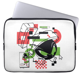 MARVIN THE MARTIAN™ Glitch Laptopschutzhülle
