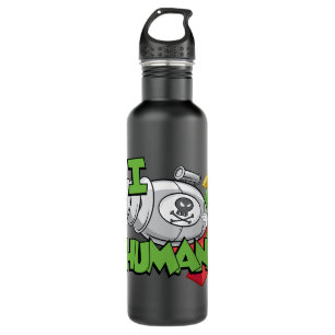 MARVIN THE MARTIAN™ I Laser Humans Edelstahlflasche