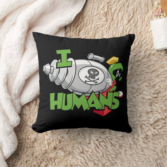 MARVIN THE MARTIAN™ I Laser Humans Kissen (Decke)
