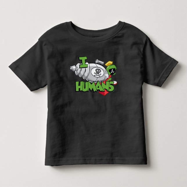 MARVIN THE MARTIAN™ I Laser Humans Kleinkind T-shirt (Vorderseite)