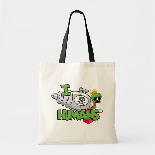 MARVIN THE MARTIAN™ I Laser Humans Tragetasche (Vorne)