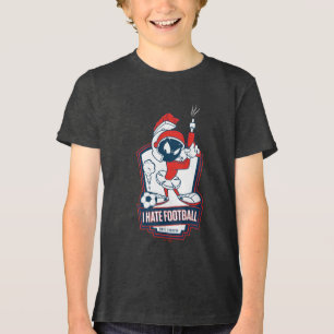 MARVIN THE MARTIAN™ "Ich hasse Fußball" Grafik Tri-Blend Shirt