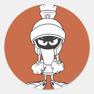 MARVIN THE MARTIAN™ Mad bei dir Runder Aufkleber