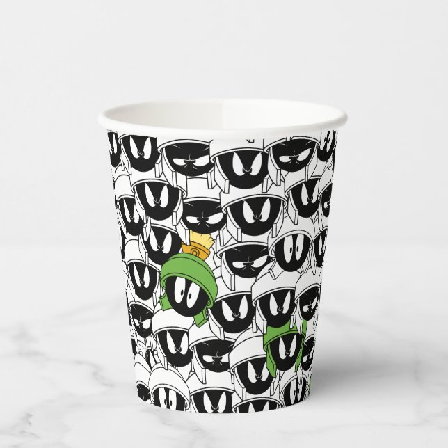 MARVIN THE MARTIAN™ Pattern Pappbecher (Links)