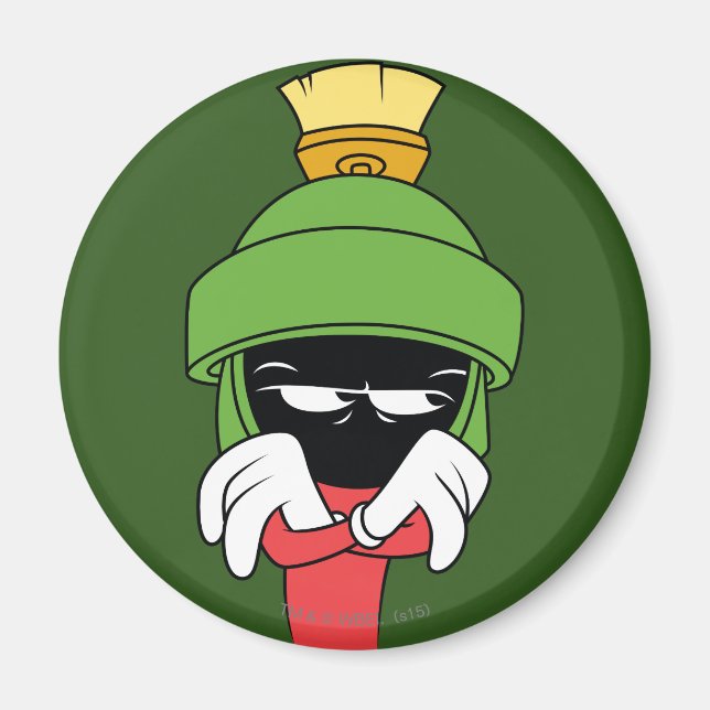 MARVIN THE MARTIAN™ Pout Magnet (Vorne)