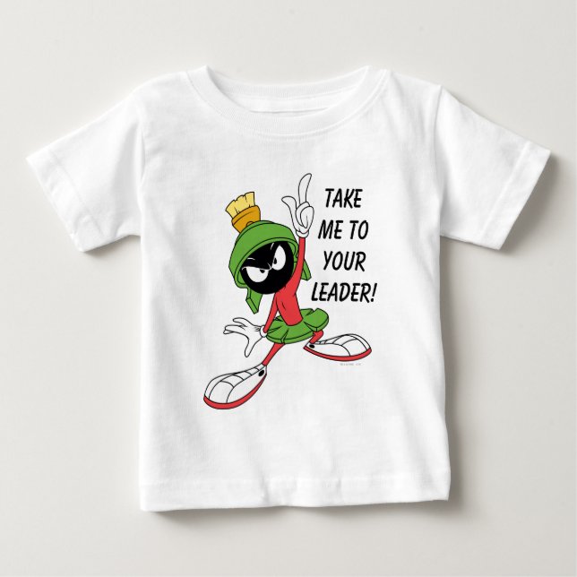 MARVIN THE MARTIAN™ Proclamation Baby T-shirt (Vorderseite)