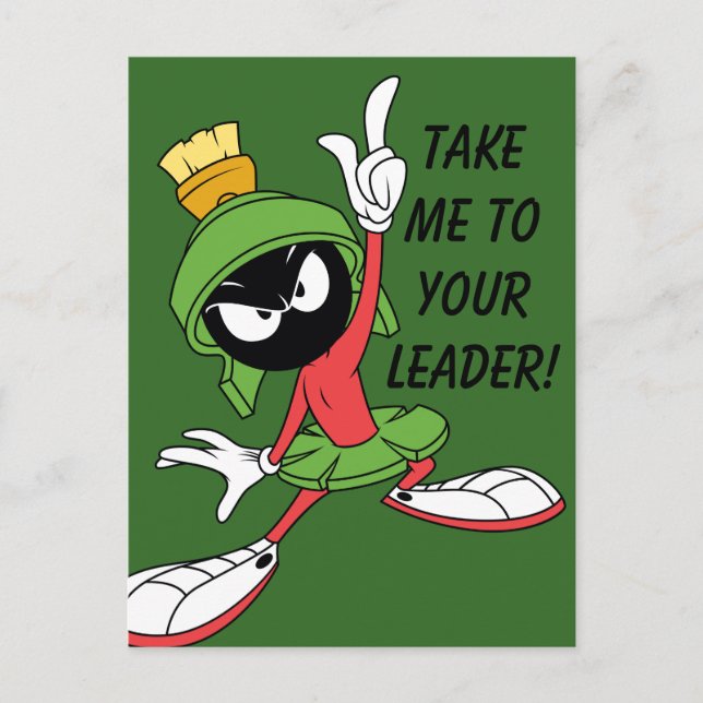 MARVIN THE MARTIAN™ Proclamation Postkarte (Vorderseite)