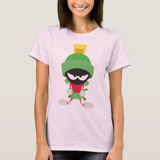 MARVIN THE MARTIAN™ ready to attackieren T-Shirt (Vorderseite)