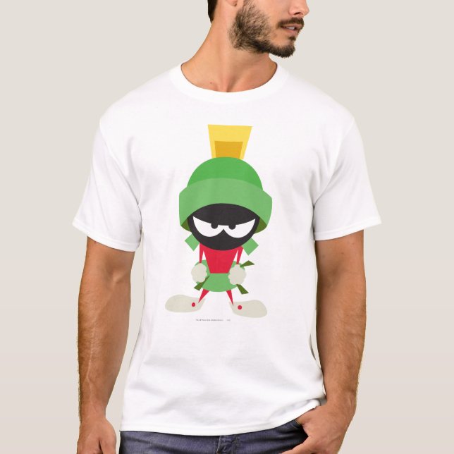 MARVIN THE MARTIAN™ ready to attackieren T-Shirt (Vorderseite)
