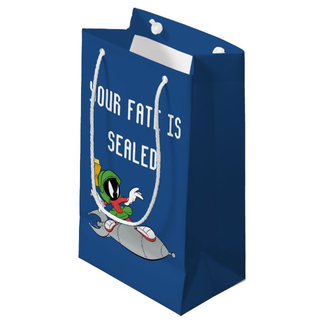 MARVIN THE MARTIAN™ Riding Kleine Geschenktüte (Vorderseite Schrägansicht)