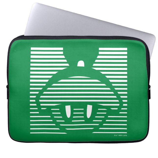 MARVIN THE MARTIAN™ Strike Icon Laptopschutzhülle (Vorderseite)