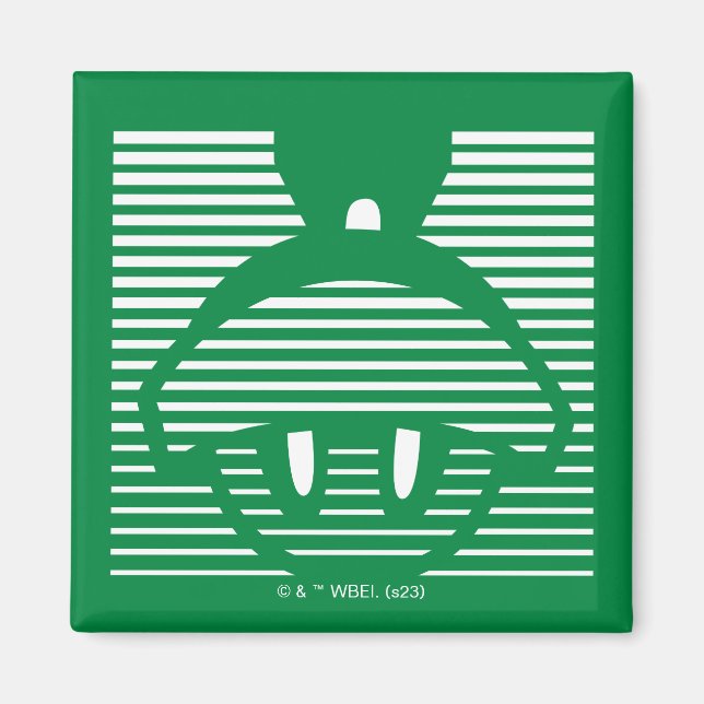 MARVIN THE MARTIAN™ Strike Icon Magnet (Vorne)