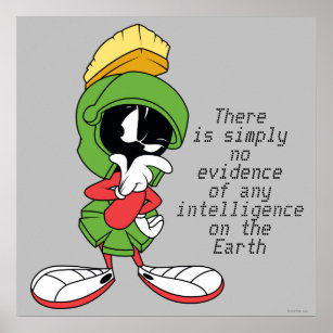 MARVIN THE MARTIAN™ Thinking Poster