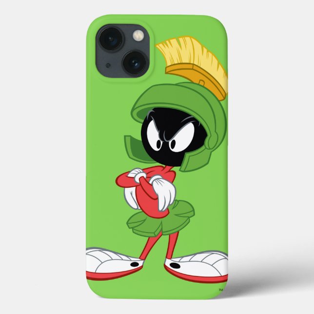 MARVIN THE MARTIAN™| Überkreuzte Waffen Case-Mate iPhone Hülle (Rückseite)
