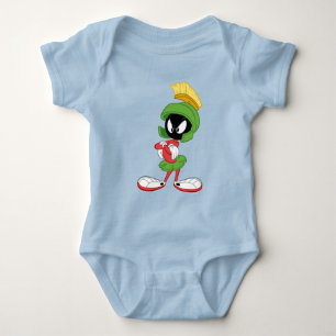 MARVIN THE MARTIAN™   Überquerte Waffen Baby Strampler