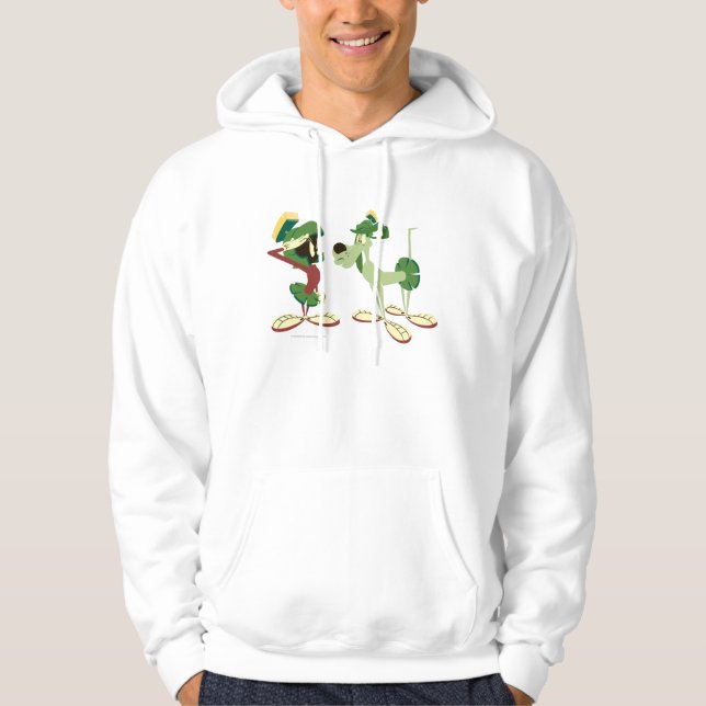 MARVIN THE MARTIAN™ und K-9 Hoodie (Vorderseite)