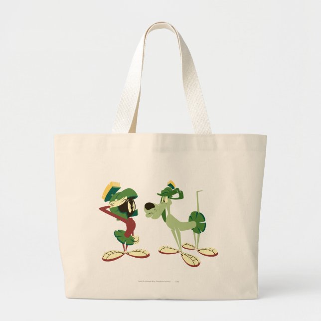 MARVIN THE MARTIAN™ und K-9 Jumbo Stoffbeutel (Vorne)