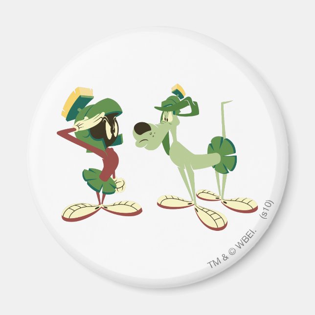 MARVIN THE MARTIAN™ und K-9 Magnet (Vorne)