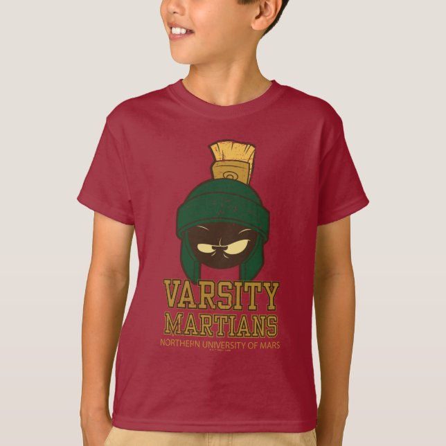 MARVIN THE MARTIAN™ Varsity Collegiate Graphic T-Shirt (Vorderseite)
