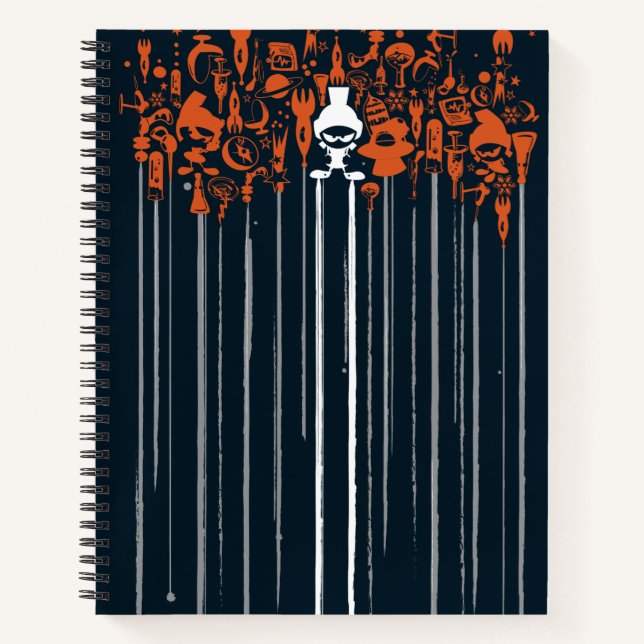 MARVIN THE MARTIAN™ Weapons of Mass Destruruction Notizbuch (Vorderseite)