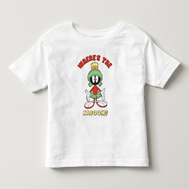 MARVIN THE MARTIAN™ Wo ist der Kaboom? Kleinkind T-shirt (Vorderseite)