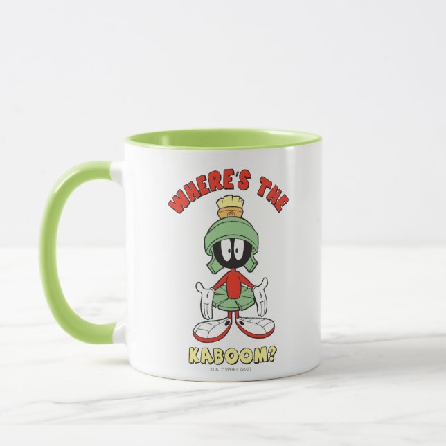 MARVIN THE MARTIAN™ Wo ist der Kaboom? Tasse (Links)