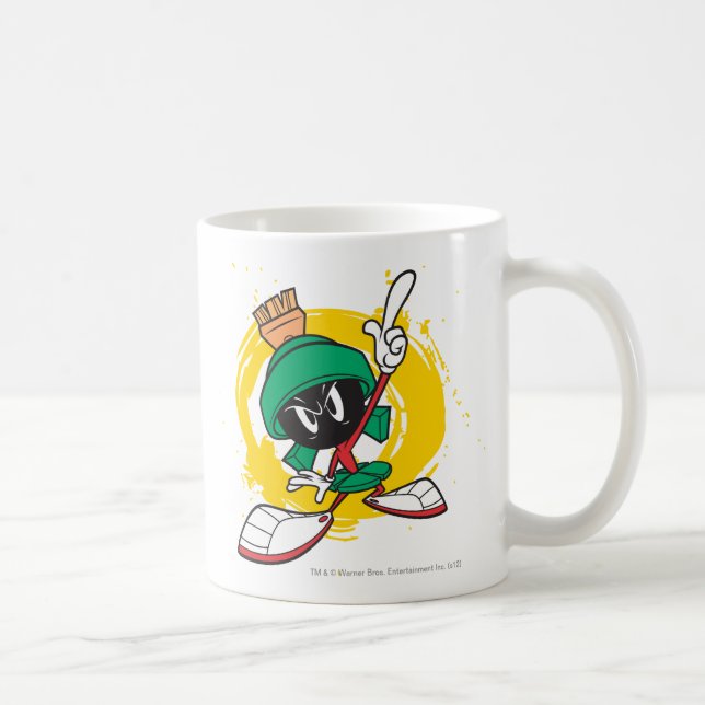 MARVIN THE MARTIAN™ zeigt nach oben Tasse (Rechts)