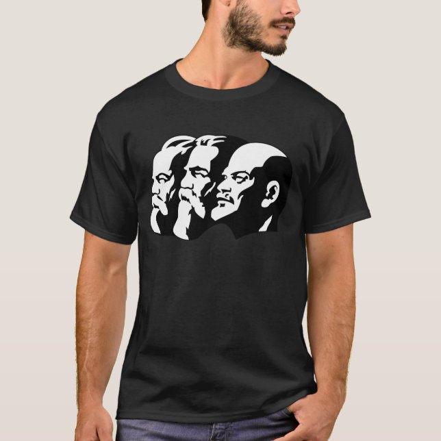 Marx, Engels et Lénin T-Shirt (Vorderseite)