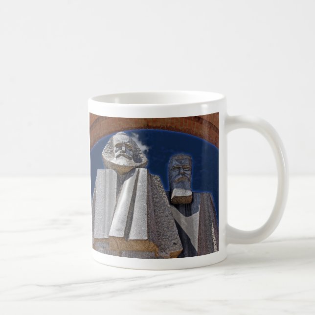 Marx und Engels Kaffeetasse (Rechts)