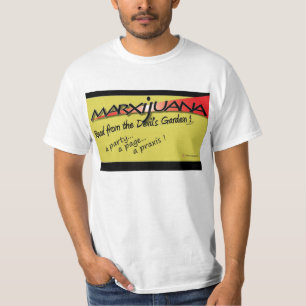 Marxijuana: Gelesen vom Garten des Teufels! T-Shirt