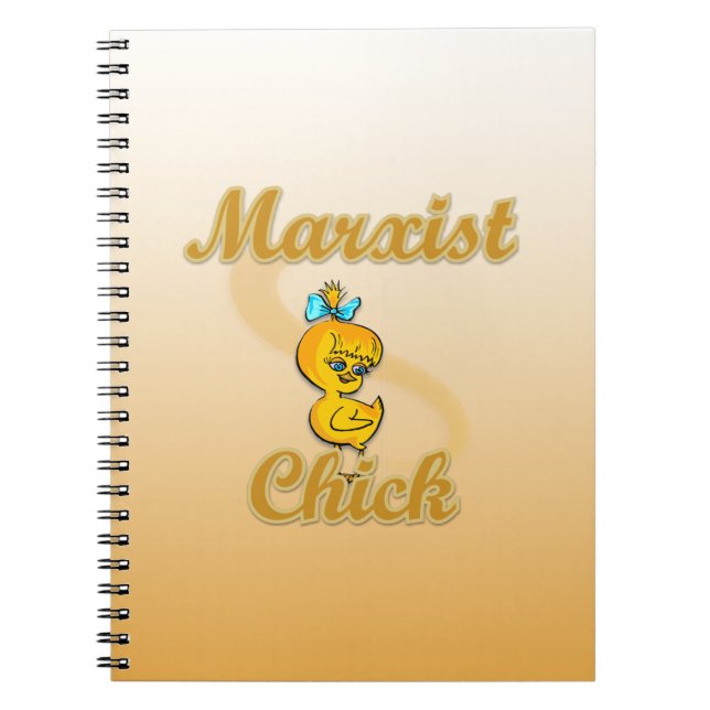 Marxist Chick Notizblock (Vorderseite)