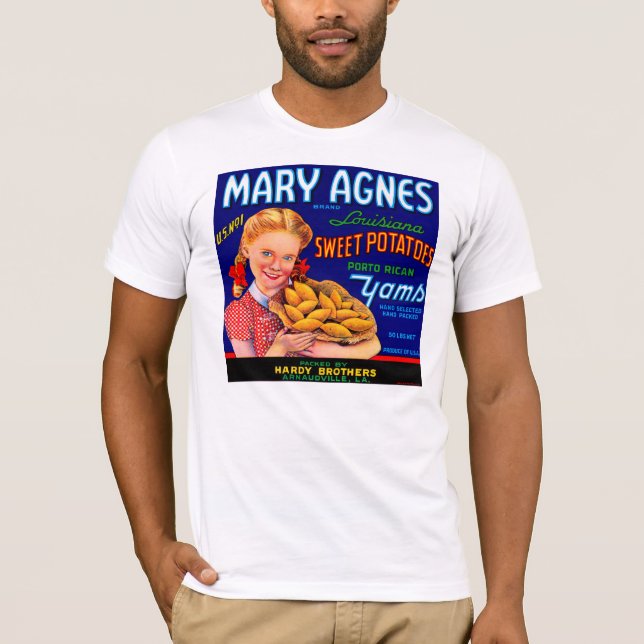 Mary Agnes Louisiana Yams T-Shirt (Vorderseite)