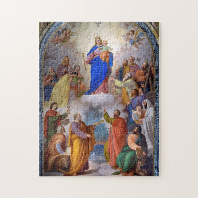 Mary, aide de Christians Puzzle (Vertical)
