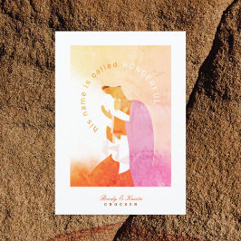 Mary and Baby Jesus Christmas Feiertagskarte