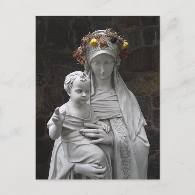 Mary and Christ Child Postkarte (Vorderseite)