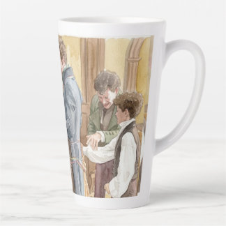 Mary and Tom engagement  "The Other Bennet Sister" Milchtasse