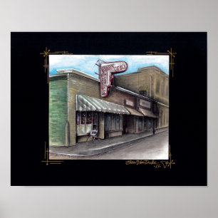 Mary Anns Café Poster