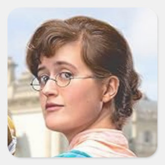 Mary Bennet  Quadratischer Aufkleber