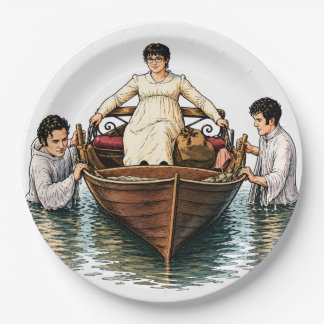 Mary Bennets ultimative Bootsfahrt Pappteller